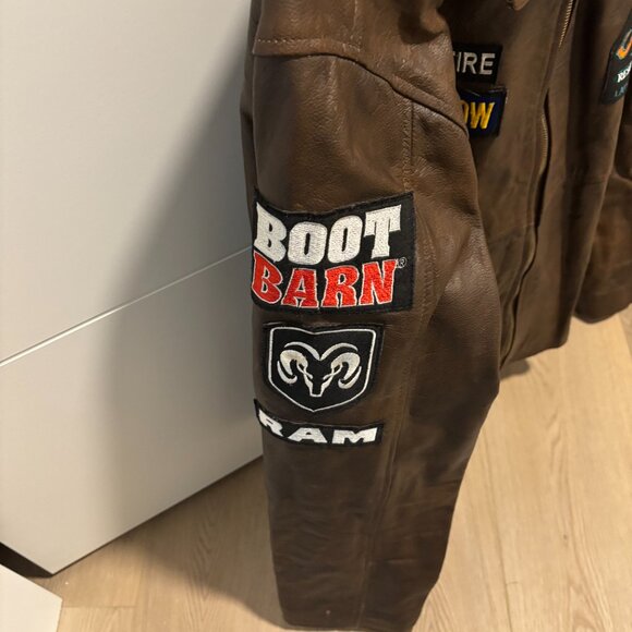 Genuine Rodeo Contestant Leather Jacket - Picture 5 of 9